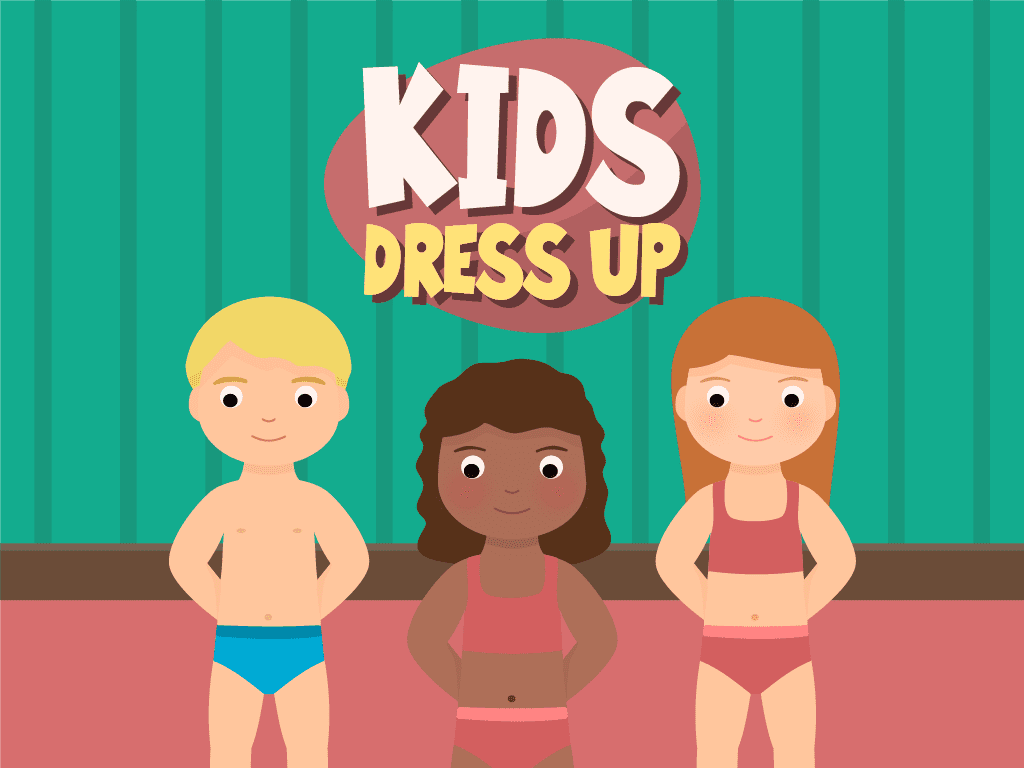 Home Screen für Kids Dress Up