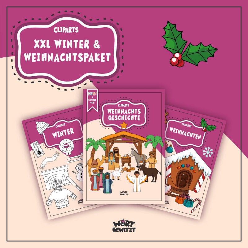 cover xxl sparpaket cliparts winter weihnachten quadratisch