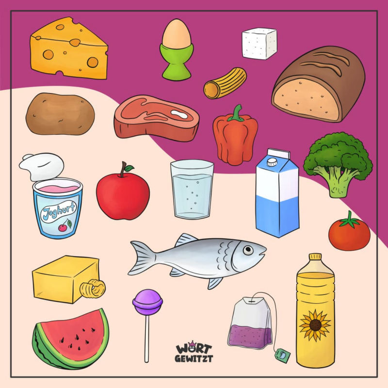 Cliparts Gesunde Ernährung
