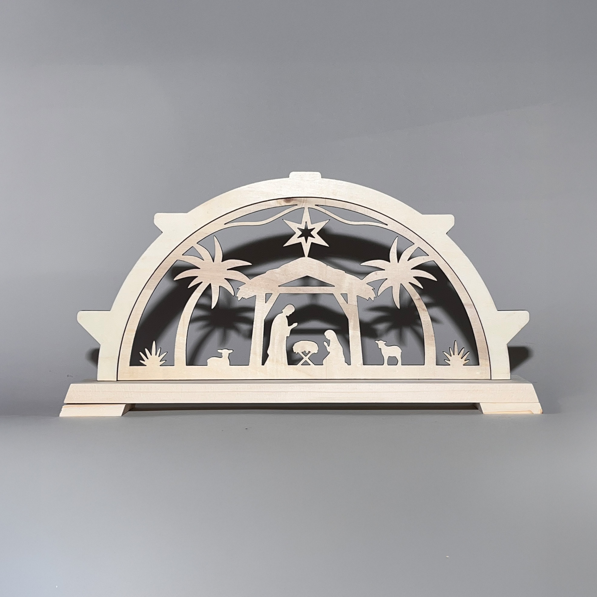 schwibboge christ geburt laser cut vorlage